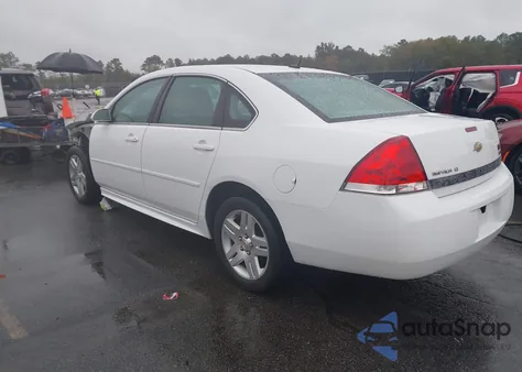 2011 Chevrolet Impala Lt from USA, damaged, VIN 2G1WB5EK5B1327926